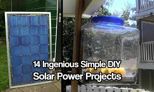 14 Simple DIY Solar Power Projects SHTF Prepping & Homesteading Central