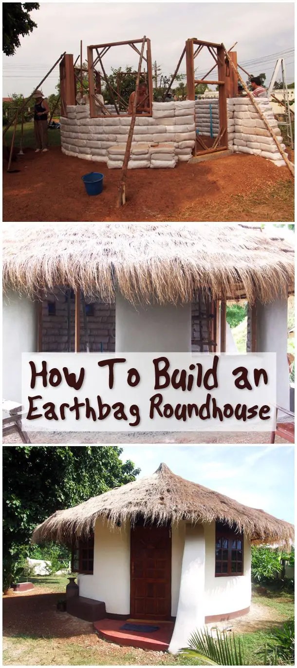 How To Build an Earthbag Roundhouse SHTF Prepping
