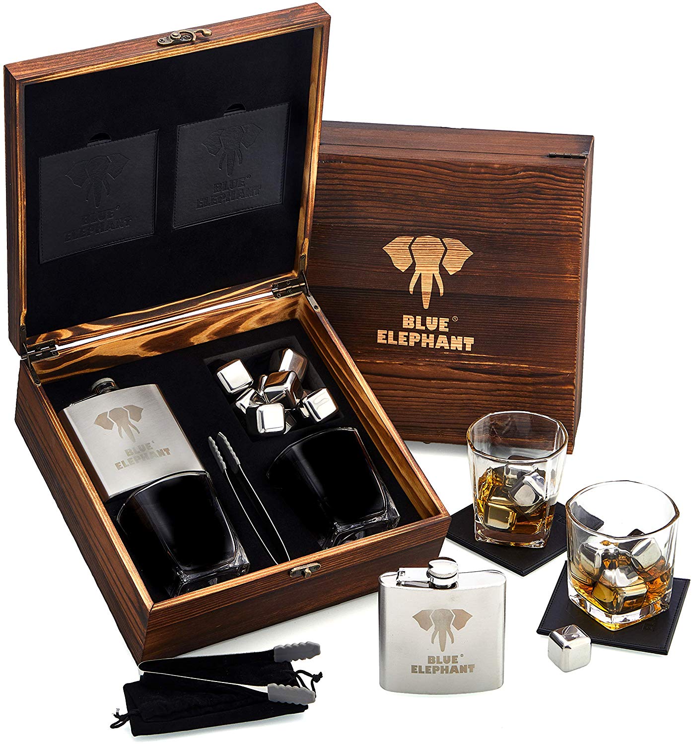China Whiskey Stones Gift Set Chilling Stones Whisky Glasses Tongs