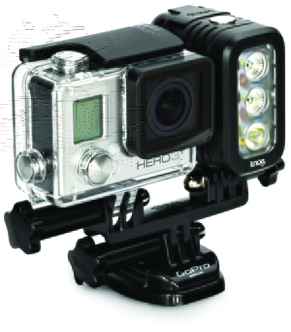 Here's a Powerful Action Video Light For GoPro Cameras with a Funny