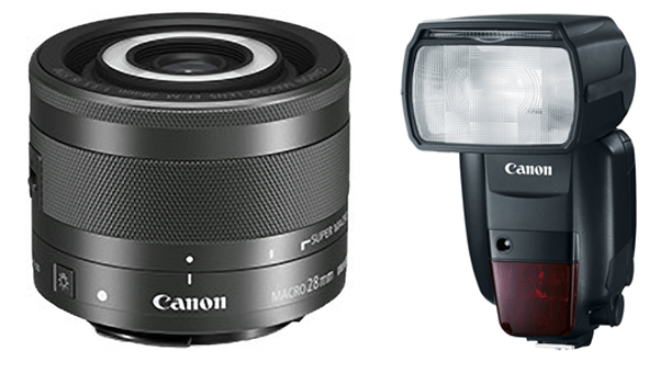 Canon Unveils TopoftheLine Speedlite and 28mm f/3.5 Macro Lens With