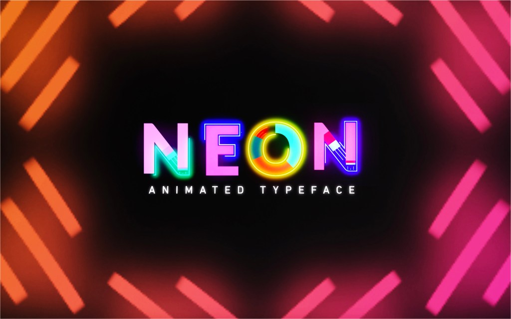 NEON Free Animated Text Typeface 36 FREE Motion Graphic Elements NEON Free Animated Text Typeface 36 FREE Motion Graphic Elements