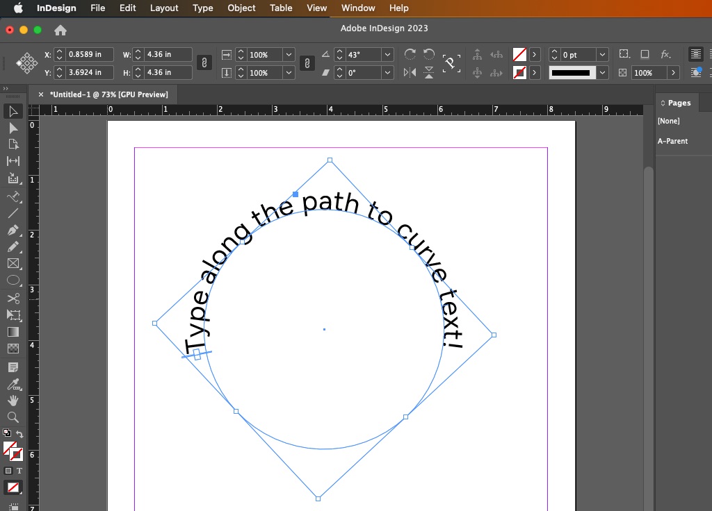 How to Curve Text in InDesign The Shutterstock Blog