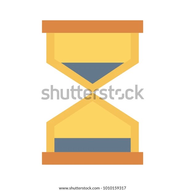 Hourglass Countdown Timer Stock Vector (Royalty Free) 1010159317