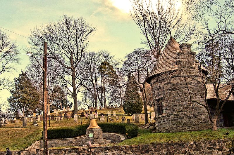 Two photos from Downtown Huntington, NY