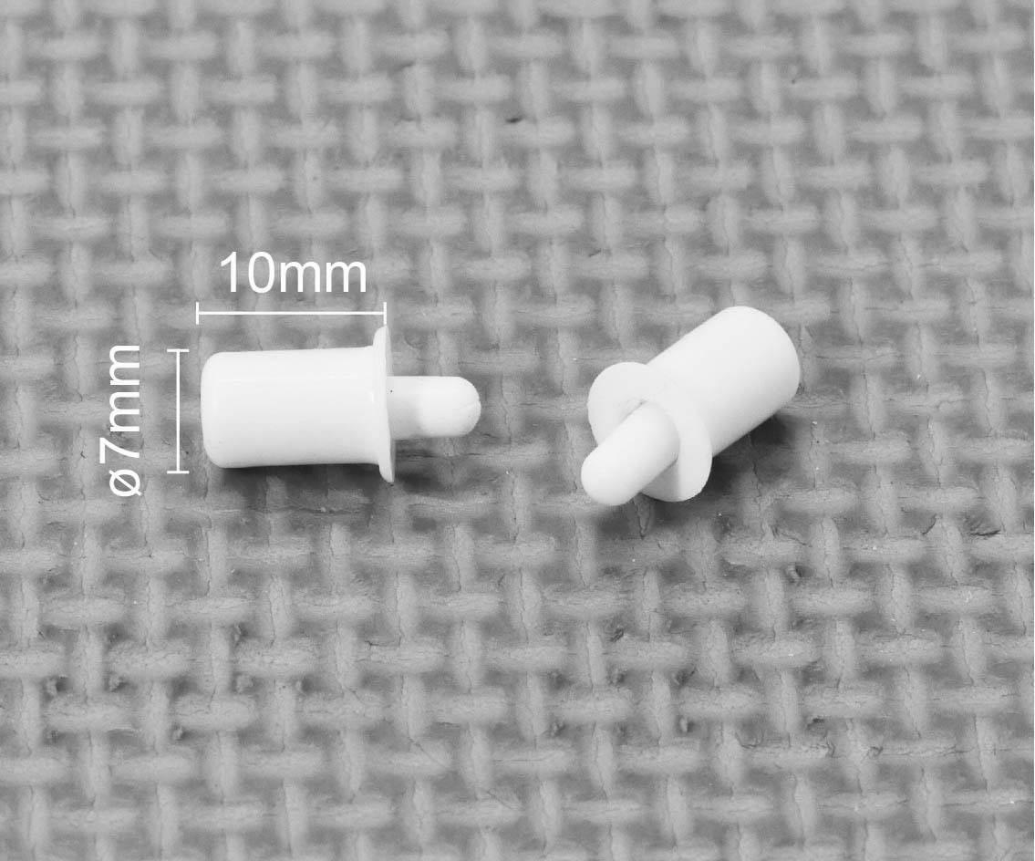 DIY Plantation Shutter Louver Repair Spring Load Pin (20 pcs) Plastic Spare Parts ShutterWise