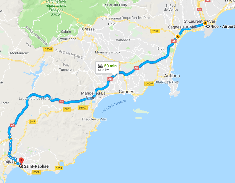 SaintRaphael Shore Excursions. Travel Guides France.