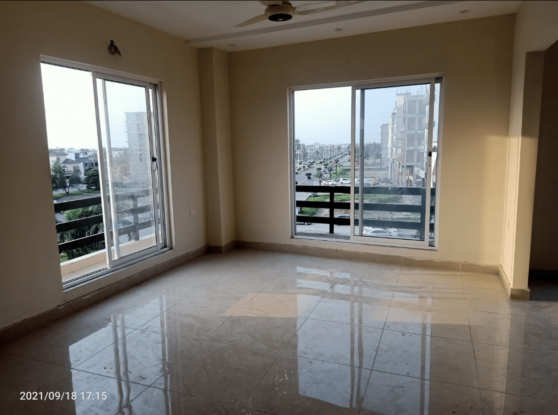 2 bed single bedroom flat available for rent Citi housing Sialkot C