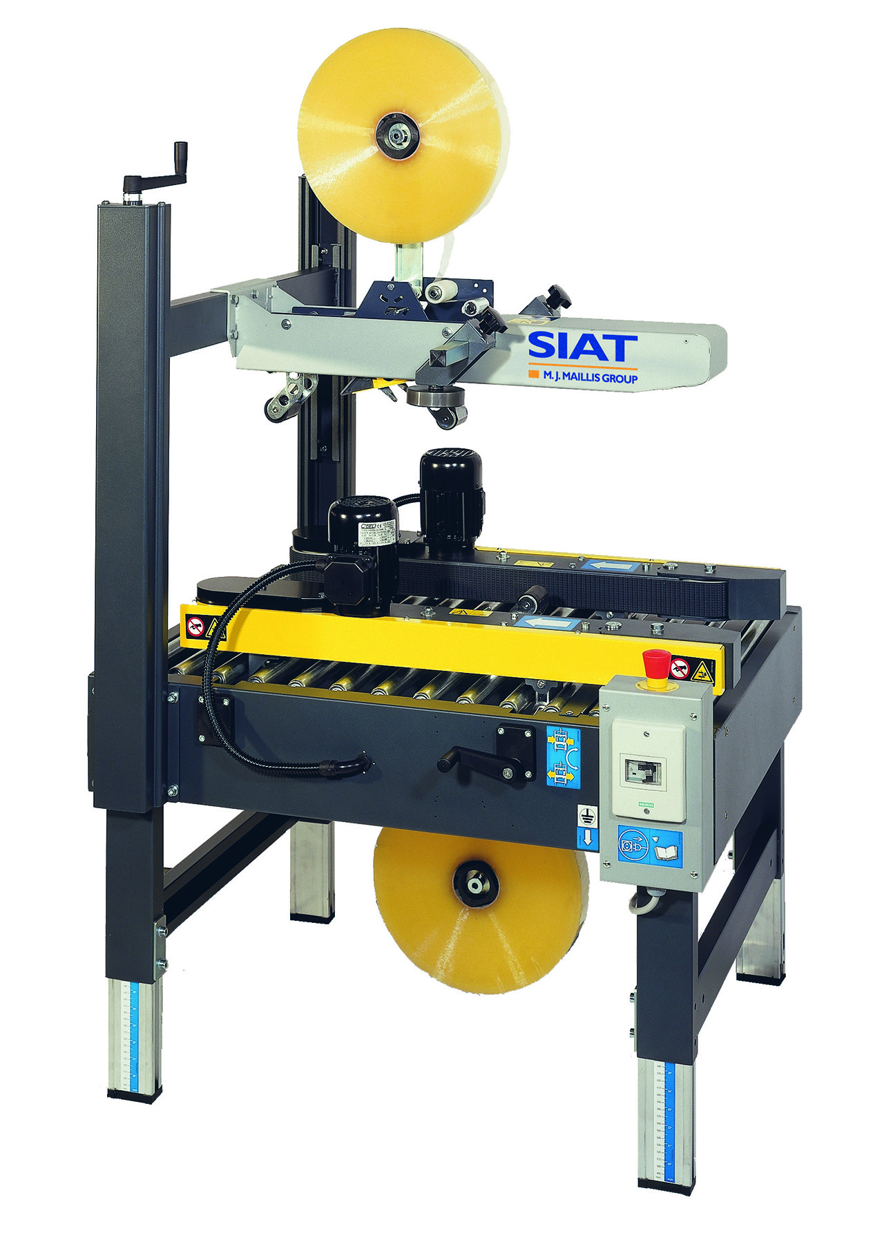 SIAT S.p.A. Semiautomatic case sealer S8SK1 series LET WEB SMEs