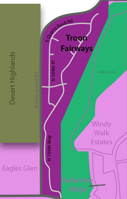 Troon Fairways Homes For Sale Troon Village Real Estate