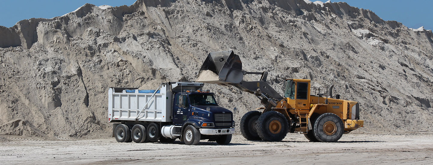 Transportation and Delivery of Bulk Construction Materials