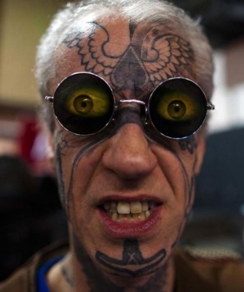 PHOTOS 31 Of The Worst Face Tattoos Of All Time Sick