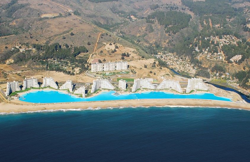 The Worldâ€™s Largest Swimming Pool Holds 66 Million Gallons Of Water