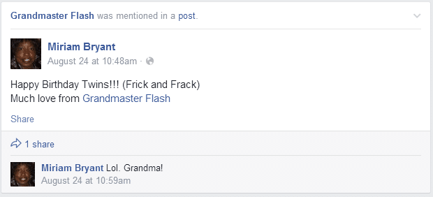 Grandmas Keep Accidentally Tagging Themselves As ‘Grandmaster Flash’ On
