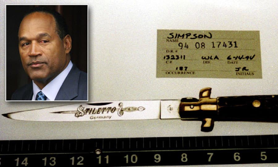 The DNA Results For The Knife Found Buried On OJ Simpson's Estate Are In