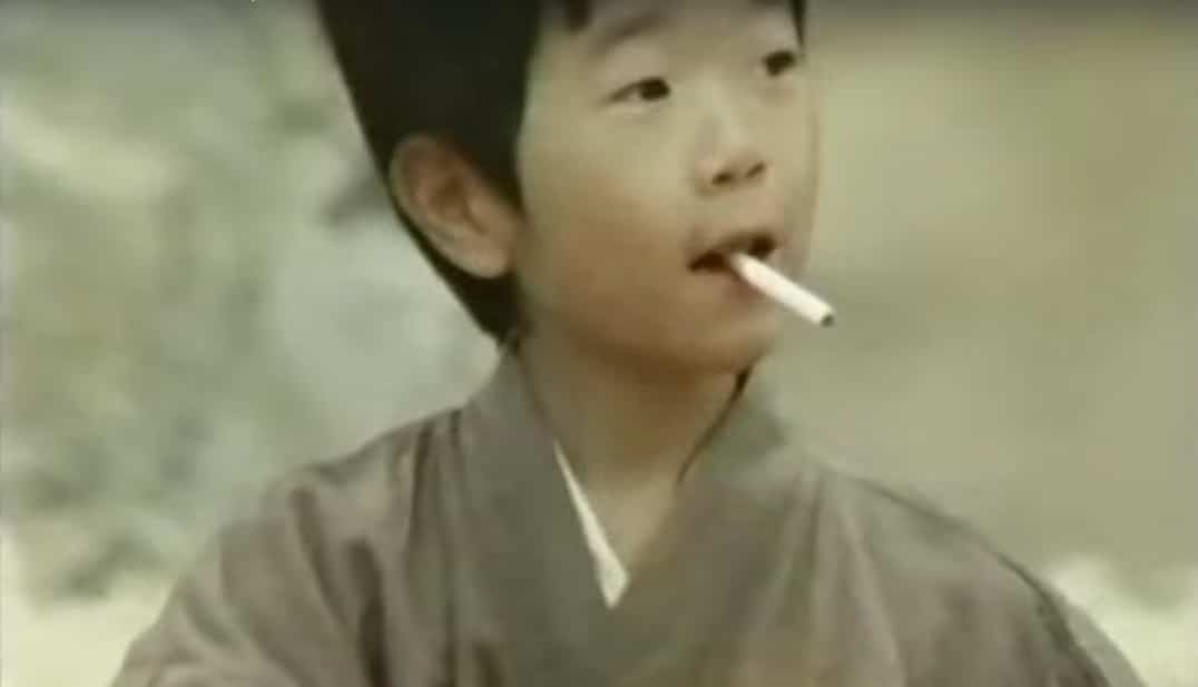 This Vintage Japanese Cigarette Advert Is Seriously Messed Up Sick