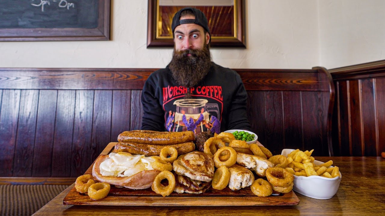 This Guy Just Became The First To Finish £60 Mixed Grill Challenge In