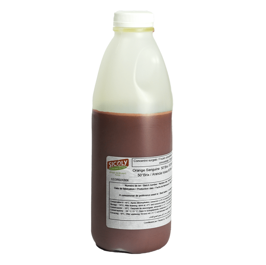 Frozen Blood orange concentrate Sicoly, Blond orange concentrate supplier