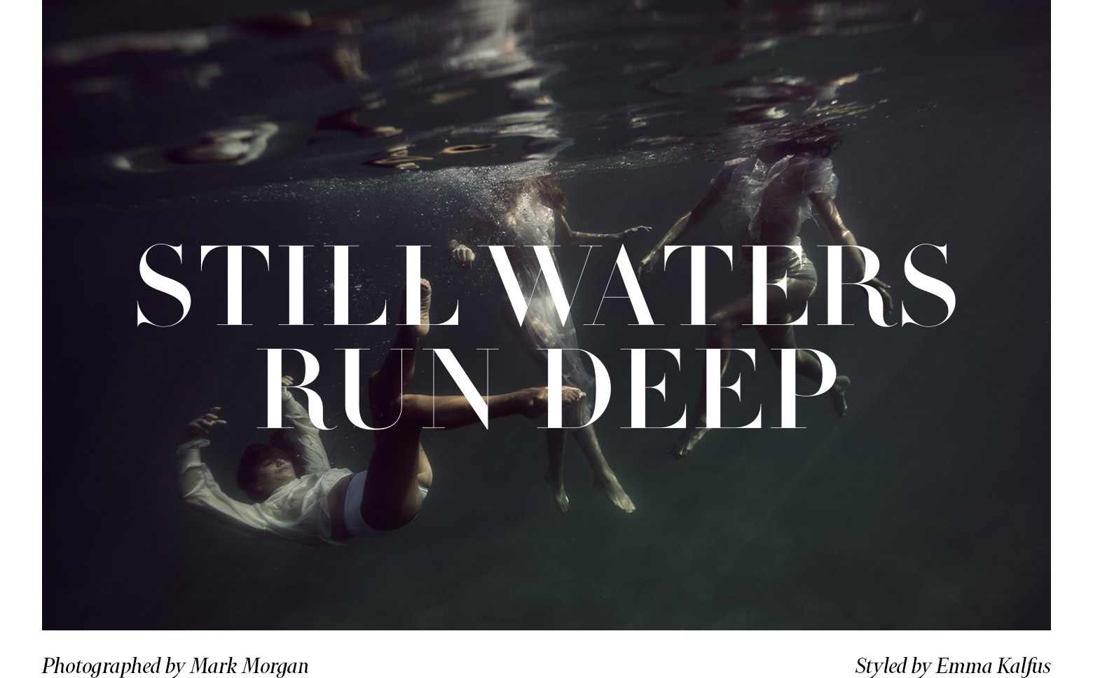 Still Waters Run Deep by Mark SIDENOTE
