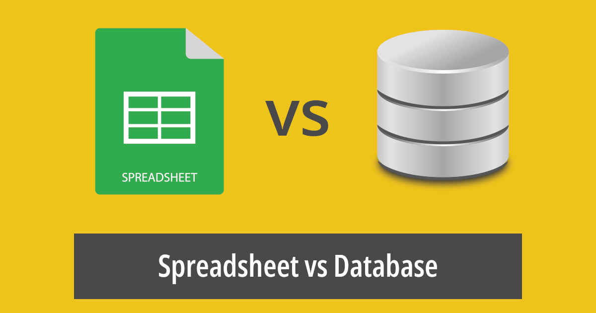 Spreadsheet vs Database Side Hustle Developments