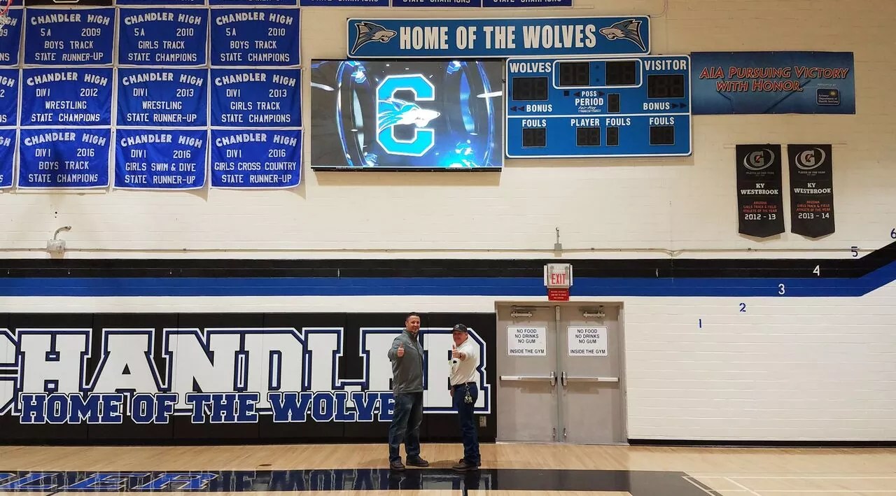 Indoor Video Displays Sideline Interactive