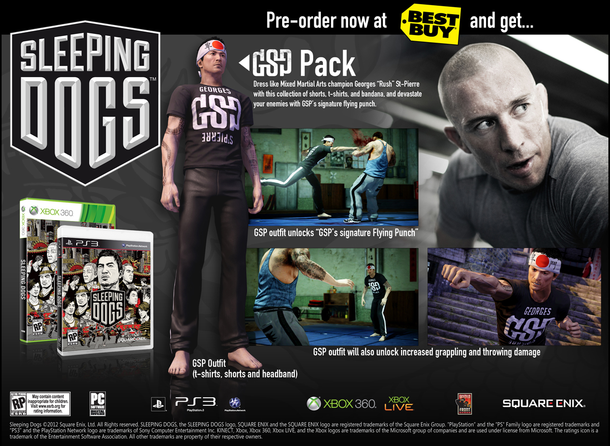 ‘Sleeping Dogs’ wake up on August 14th, dreamt of preorder exclusives SideQuesting