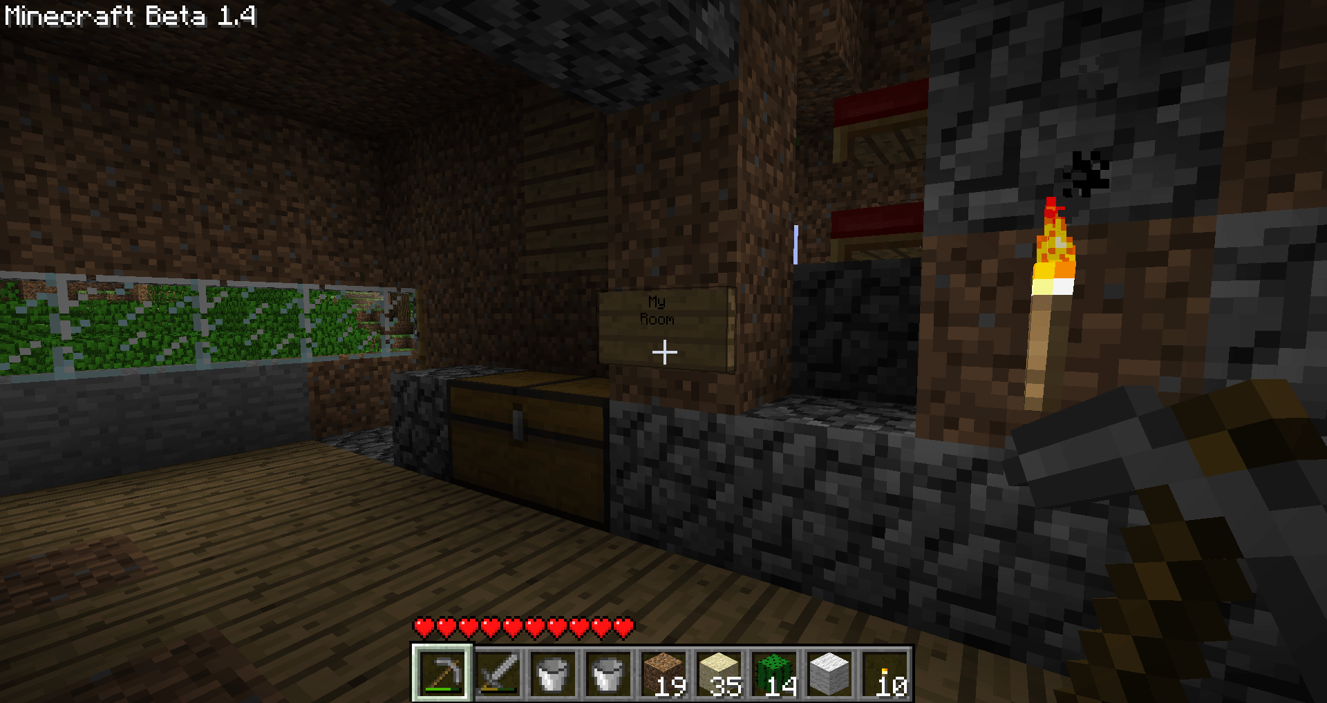 My Minecraft Room SideQuesting