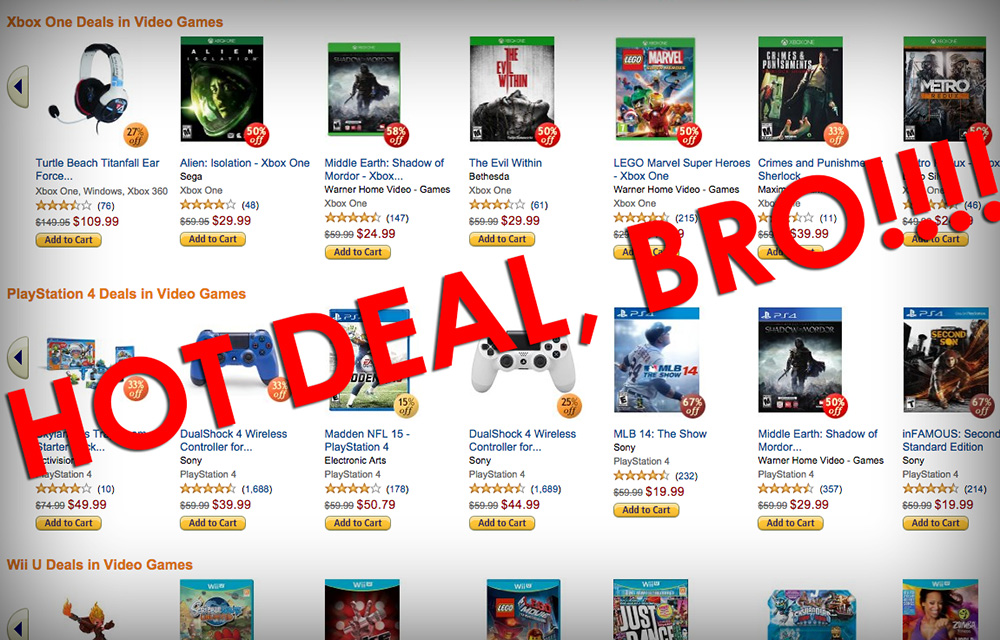 Amazon’s Black Friday deals go live, include Lightning Deals, games, consoles, more SideQuesting