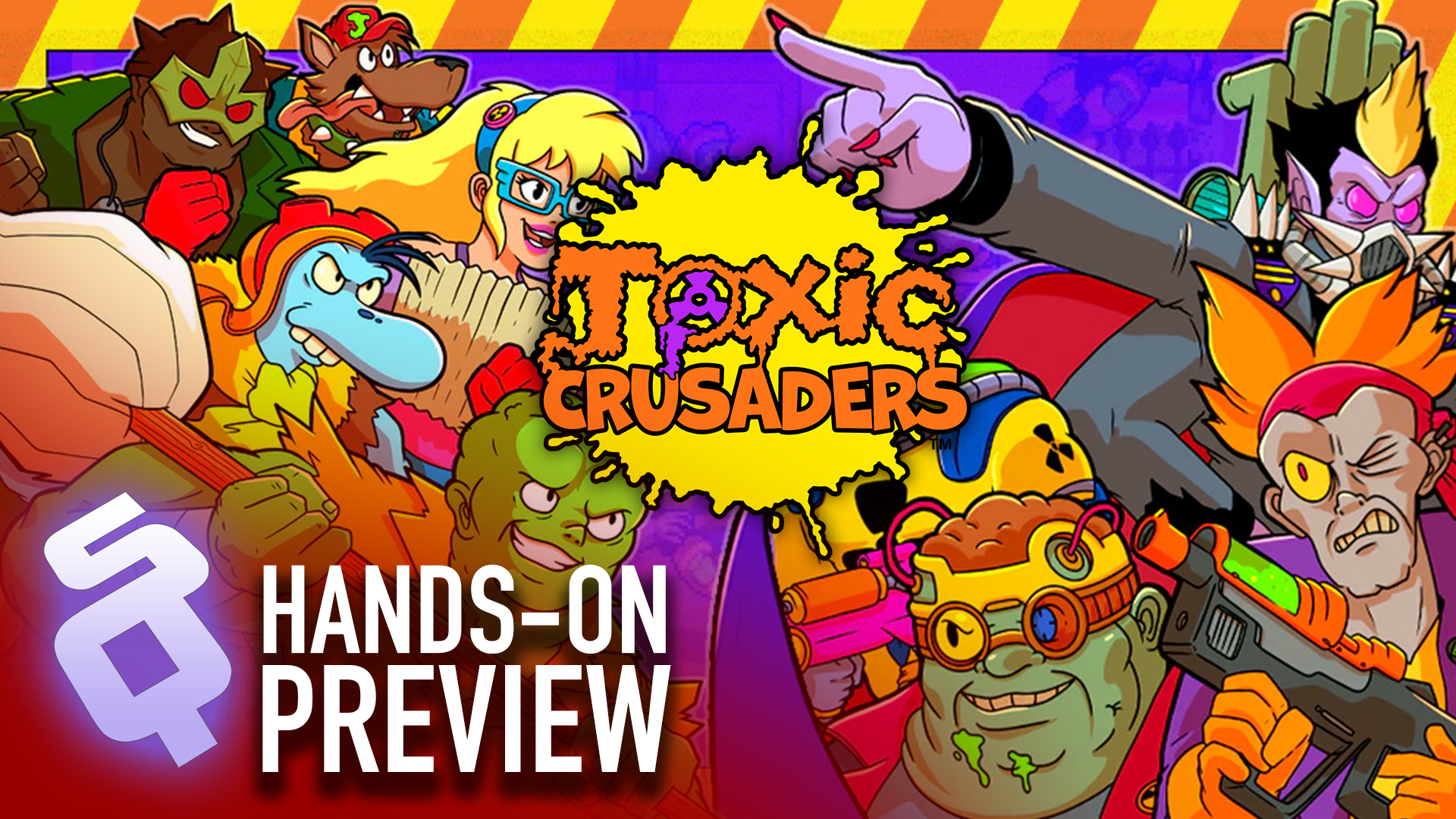 Preview Handson with Toxic Crusaders at PAX East 2023 SideQuesting