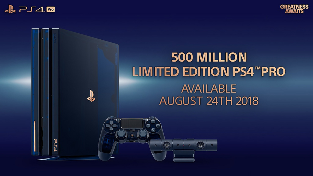 Sony releasing special edition PS4 Pro to celebrate 500 Million