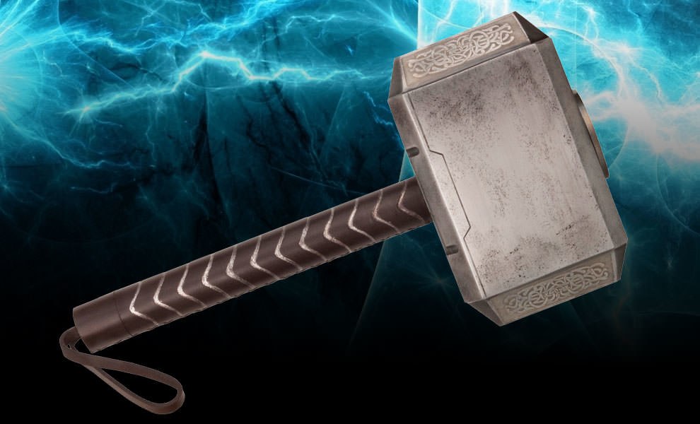 Marvel Thor Hammer Prop Replica by Museum Replicas Sideshow Collectibles