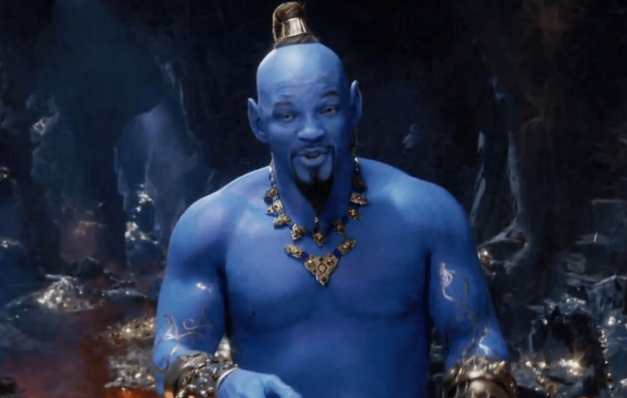 Will Smith Makes his Blue Debut as Genie in Aladdin Teaser, Terminator