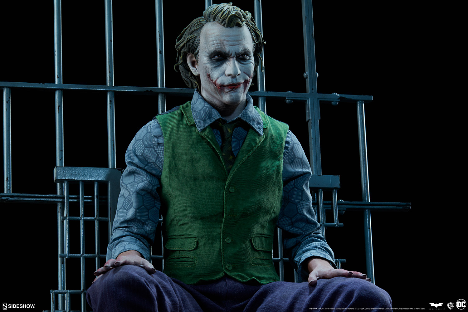 Put Your Hands Together for The Joker Jail Cell Premium Format™ Figure