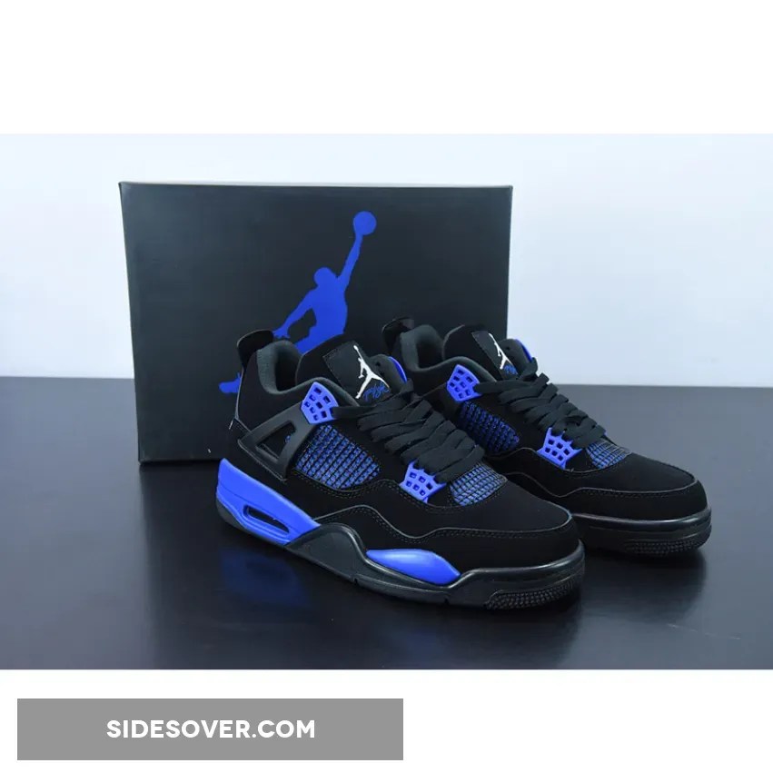 Air Jordan 4 Black Royal Blue / Jordan 4 Black And Grey 1675864281