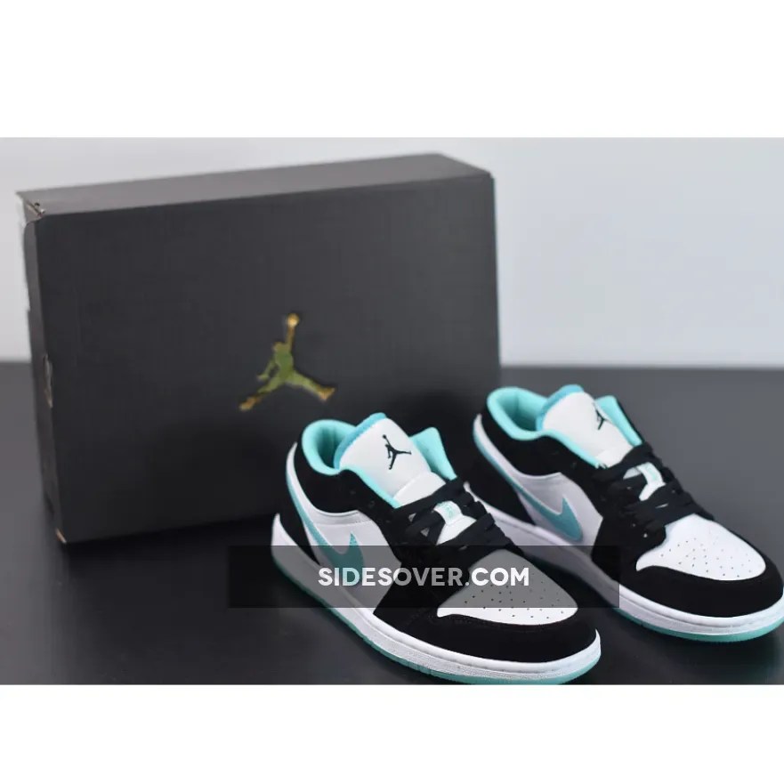 Air Jordan 1 Low ‘Island Green’ jordan 1 low island green sidesover
