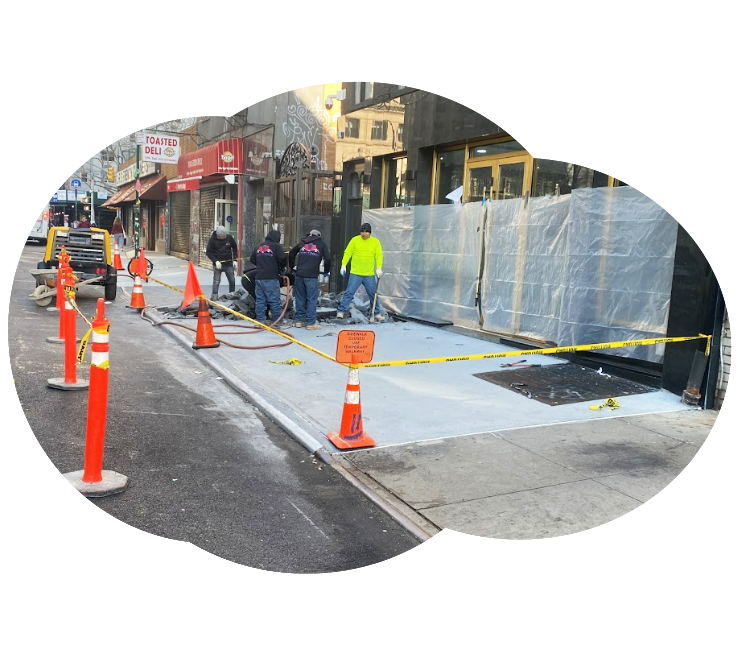 NYC Sidewalk Violations Repair & Removal Services