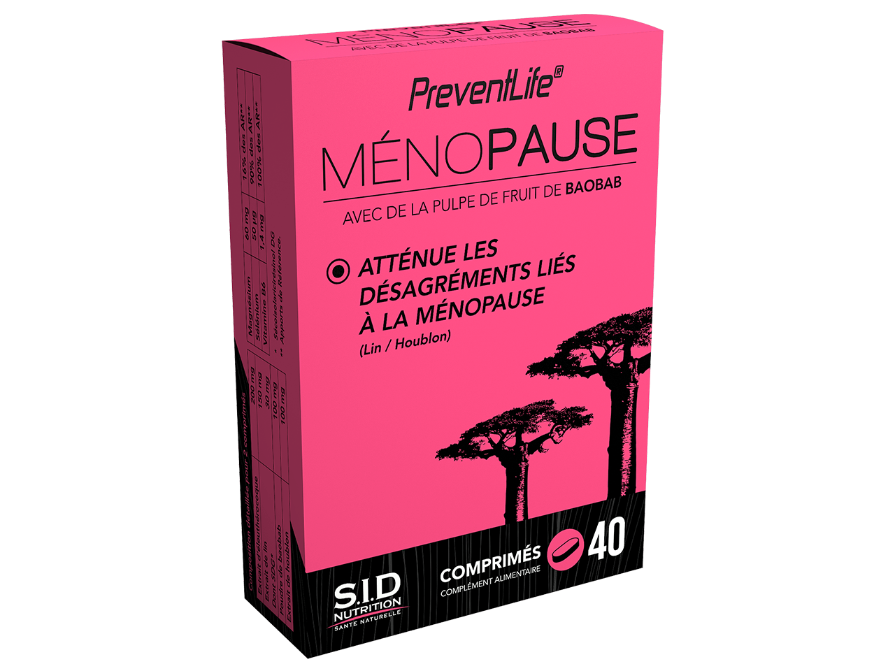 Ménopause SID Nutrition