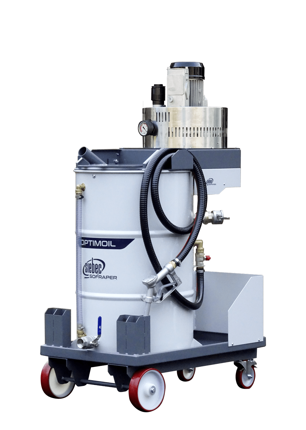 Emptying vacuum for liquids SIEBEC