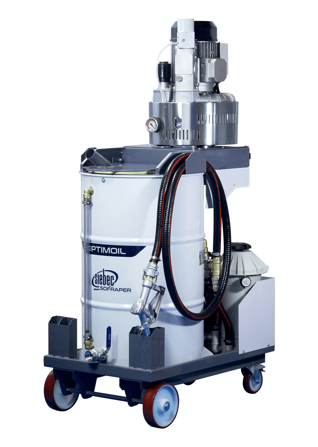 Emptying vacuum for liquids SIEBEC