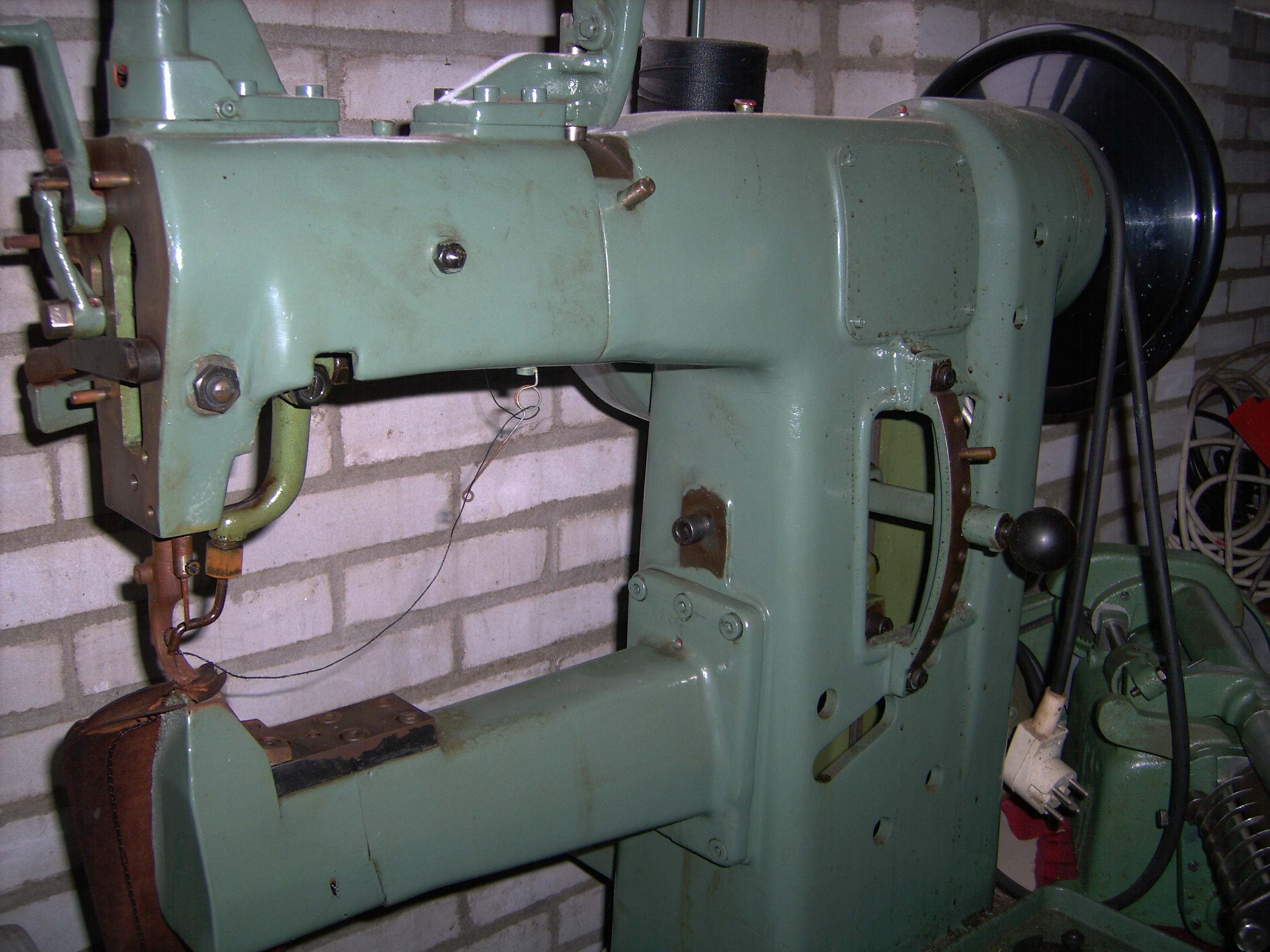 Sieck MOENUS Typ 1357SP luggage sewing machine with turnable sewing head