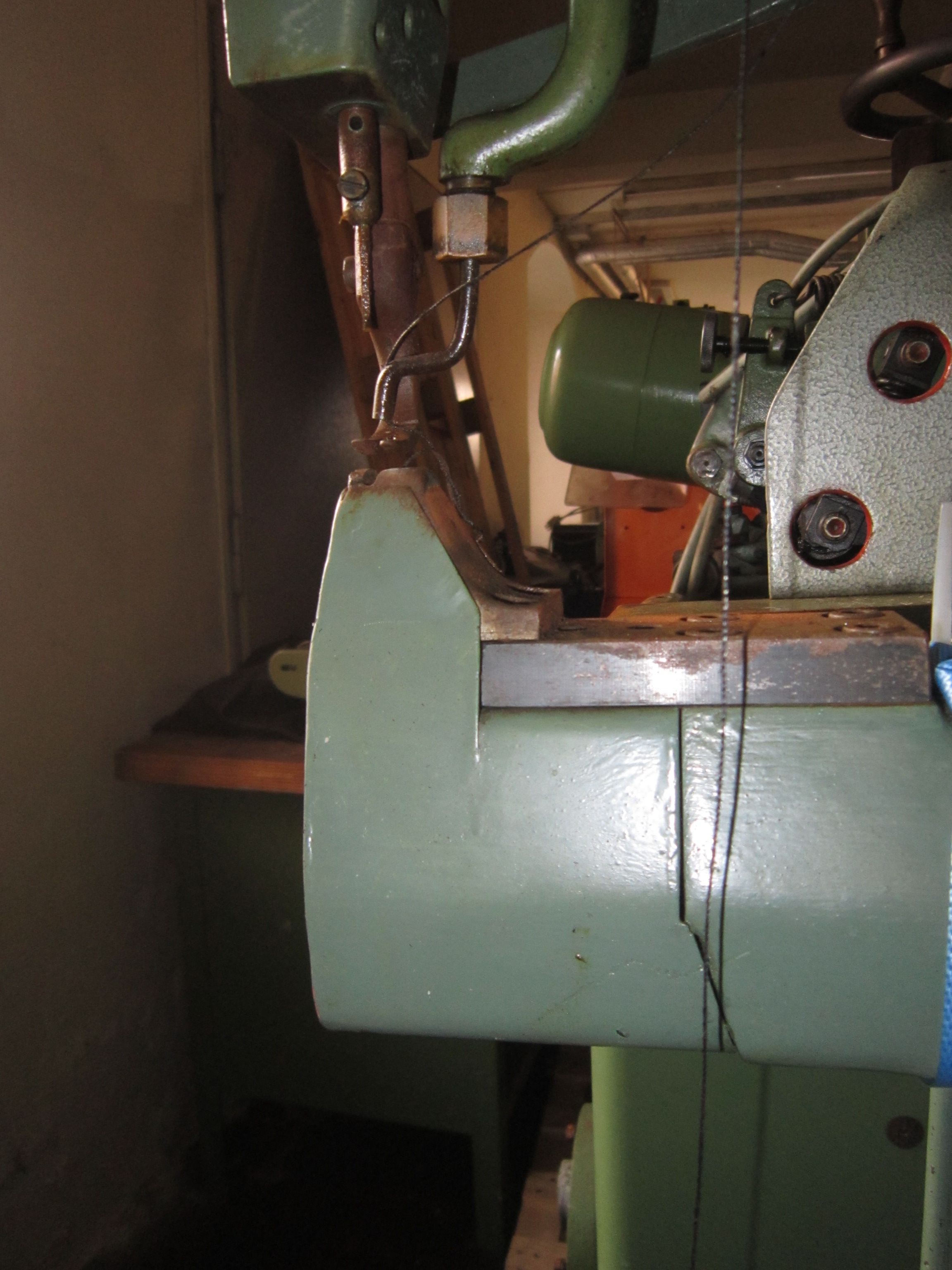 Sieck MOENUS Typ 1357SP luggage sewing machine with turnable sewing head