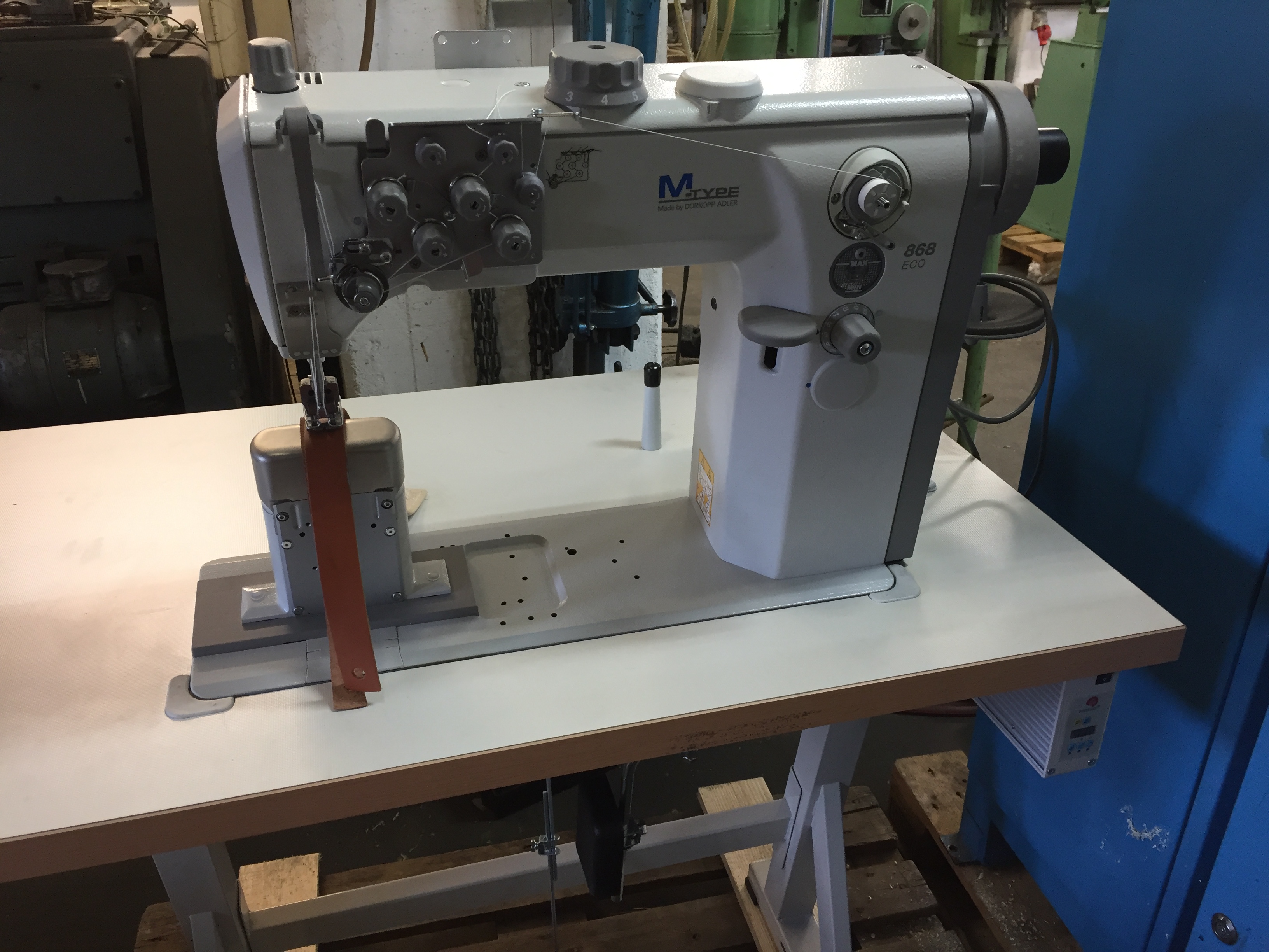 Sieck DUERKOPP ADLER Kl. 868 290020 E31/12/12 A A two needle post bed