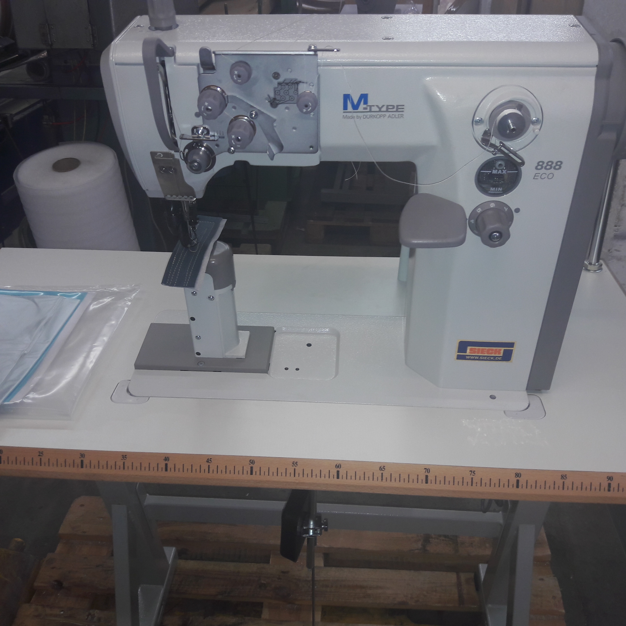 Sieck DUERKOPP ADLER Class 888160020 ECO single needle post bed
