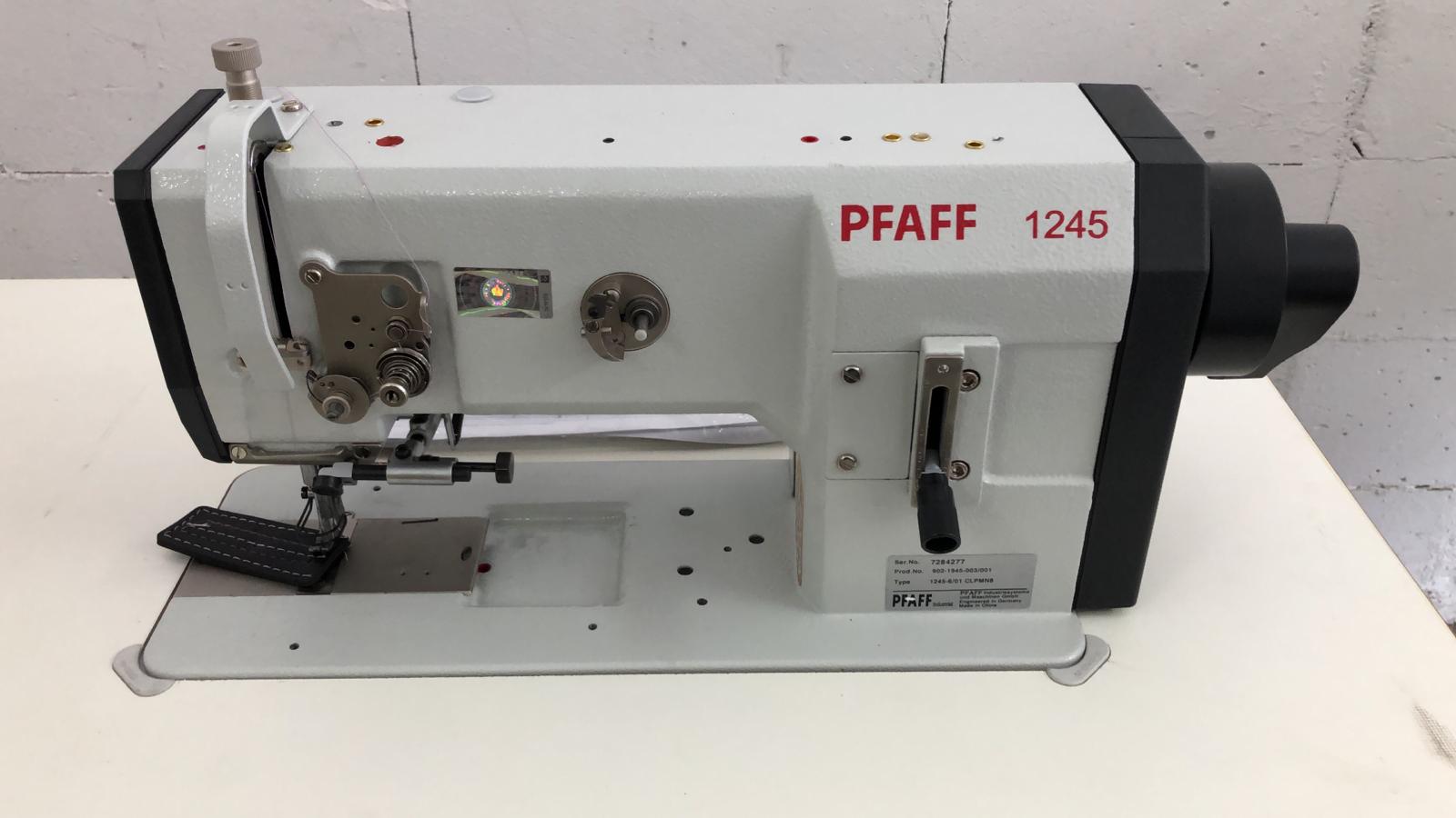 Sieck PFAFF Kl. 12456/01 CLPMN8 single needle flat bed sewing machine with triple transport