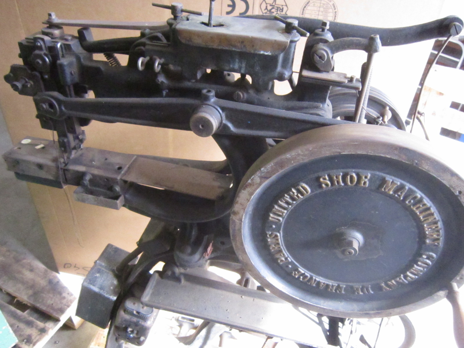 Sieck DVSG Pearson No.6 Sewing Machine heavy duty saddlery or harness sewing machine with