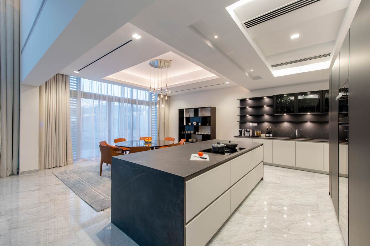 Minimalistic Kitchen Project at District One, Dubai SieMatic UAE