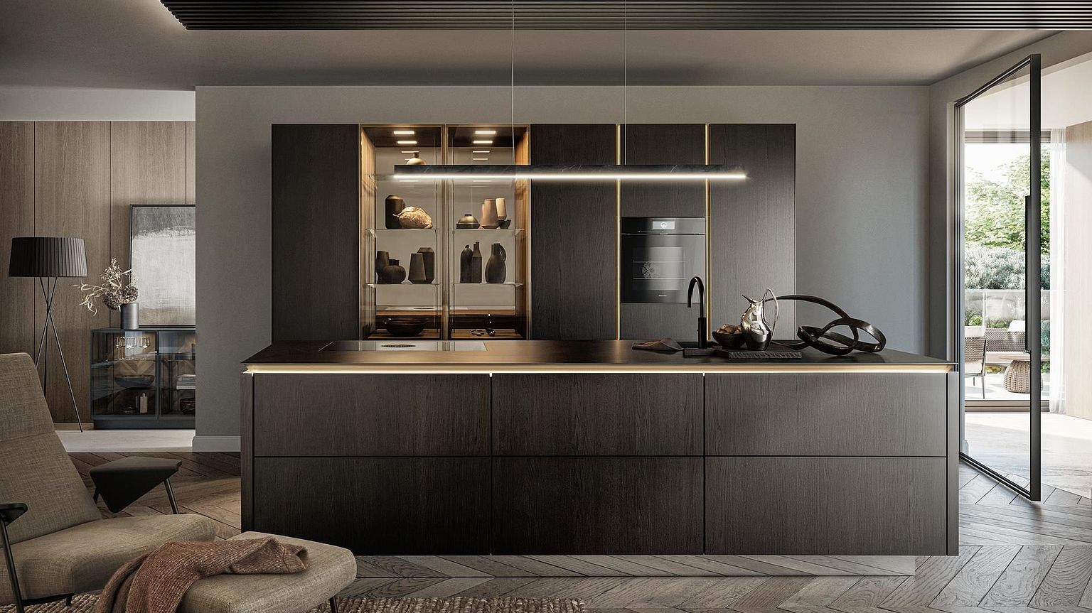 SieMatic Kitchen Interior Design of Timeless Elegance