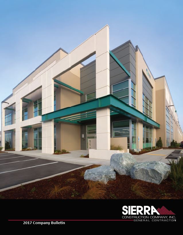Bulletins Sierra Construction, Sierra Construction is a Pacific