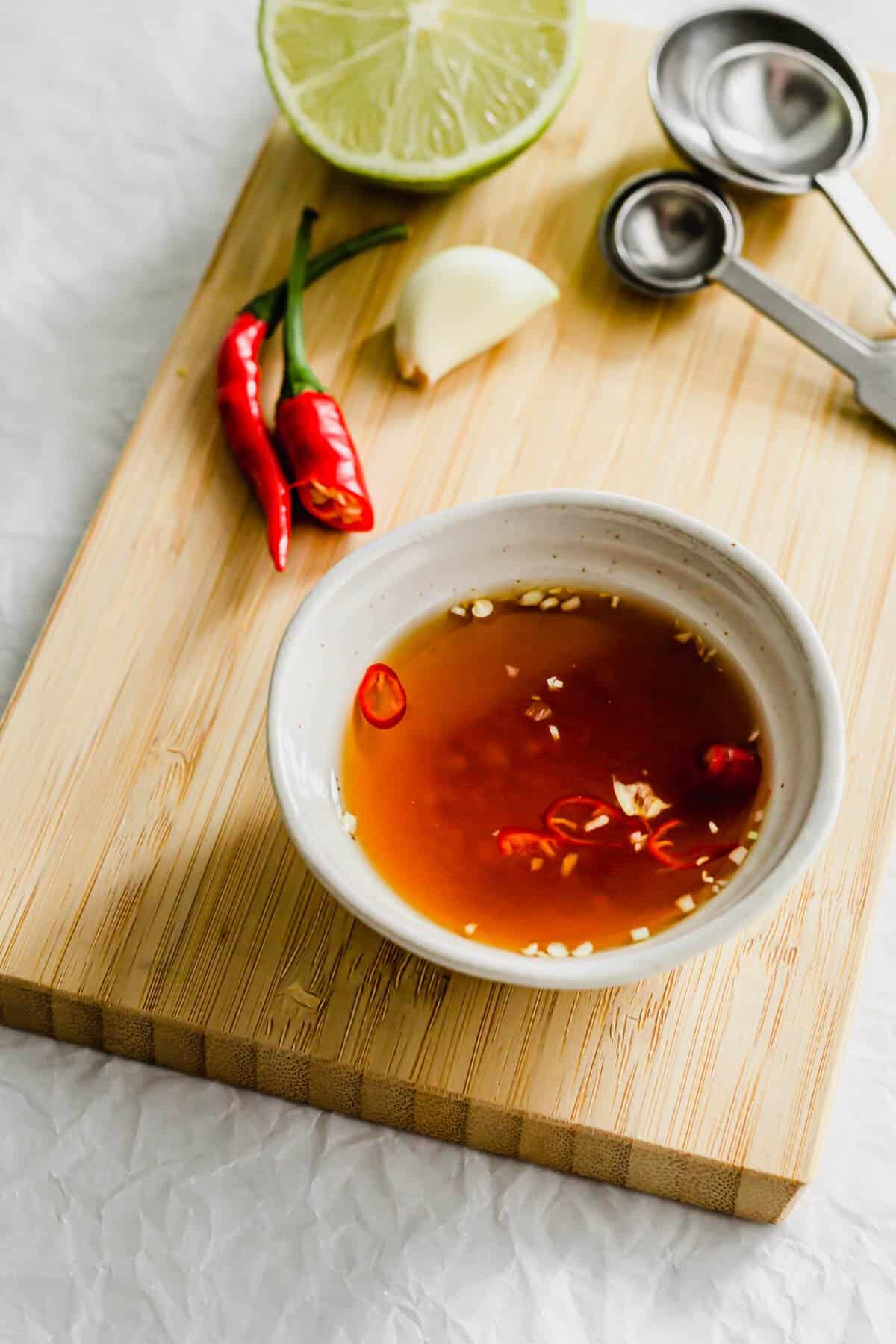 Vietnamese Dipping Sauce (Nuoc Cham) Sift & Simmer