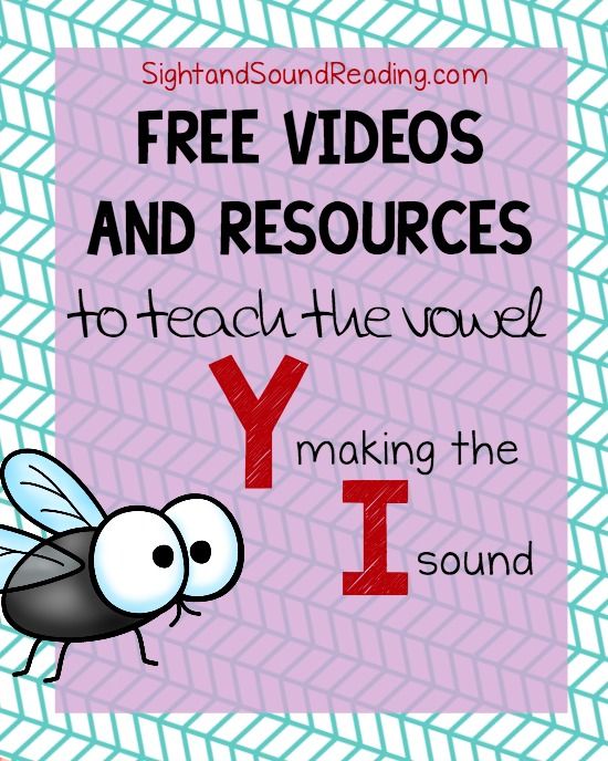 Vowel Y makes the i soundFree Videos to teach Phonics